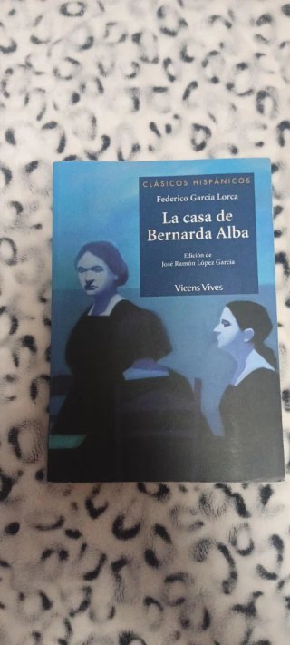 Libro La Casa de Bernarda Alba, clásico de Lorca