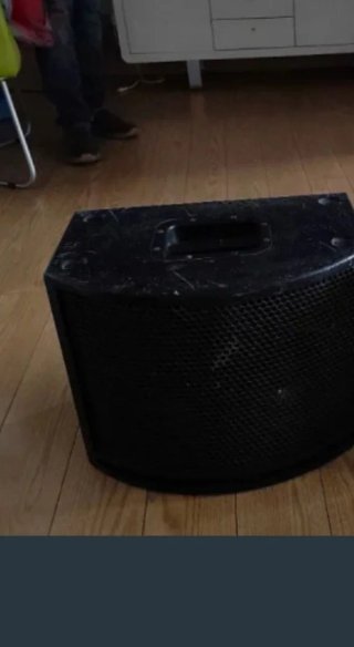 Altavoz de Suelo Negro