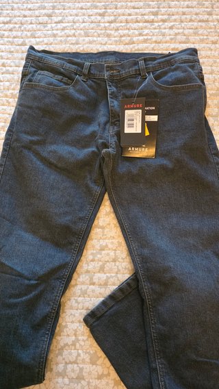Pantalón moto hombre Armure azul