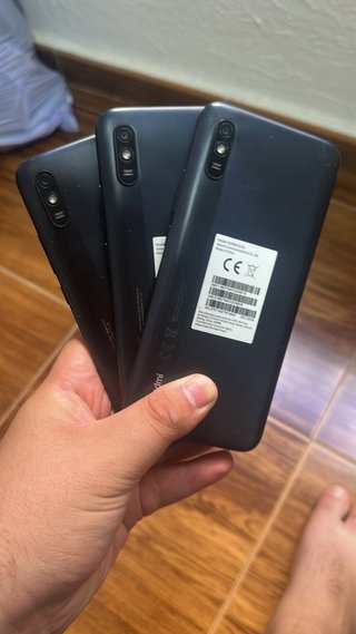 3 Smartphones Xiaomi Redmi 9A