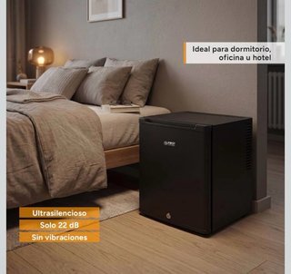 Mini Nevera pequeña 30L negra nueva