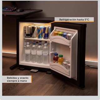 Mini Nevera pequeña 30L negra nueva