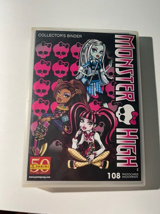 Álbum Cromos Completo Monster High
