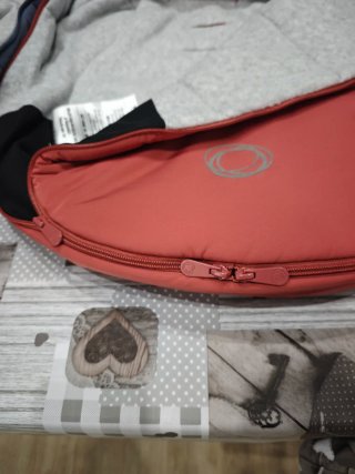 Pack Sacos Bugaboo Rojo amanecer y azul costero