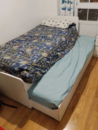 Cama nido con cajones Ikea SLAKT