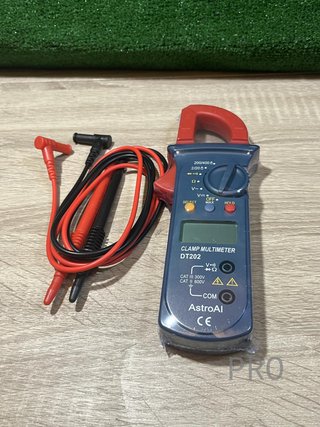 Pinza Amperimétrica Profesional AstroAI