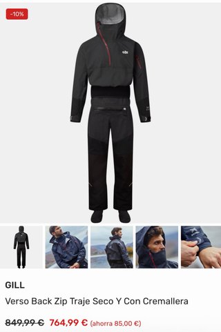 Traje Seco Gill Verso XPLORE+ Talla L