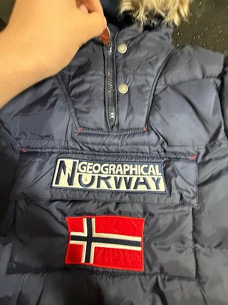 Chaqueta Geographical Norway con capucha