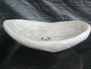 Lavabo rústico cemento 48x39 cm