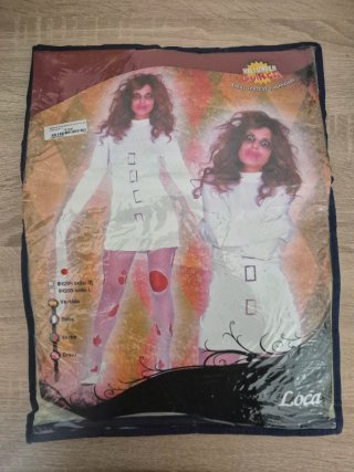 Disfraz Halloween Mujer Loca Talla M