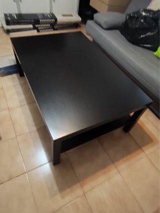 Lote oferta!!Mesa de centro Ikea negra