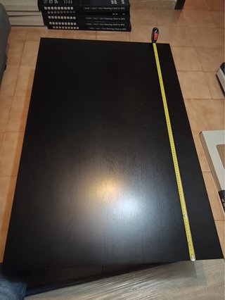Lote oferta!!Mesa de centro Ikea negra