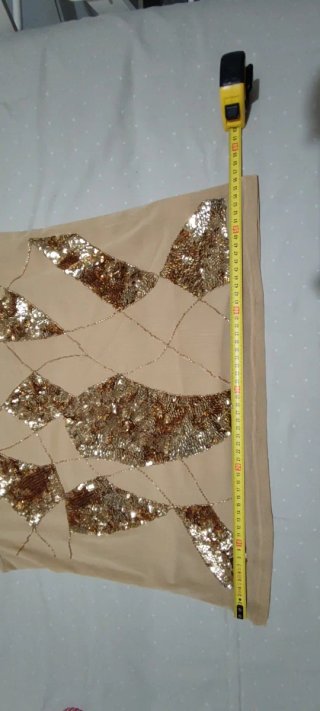 Top de Lentejuelas Dorado Lagars Talla 52
