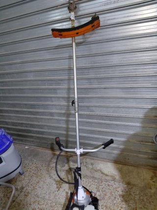 Desbrozadora gasolina naranja