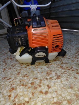Desbrozadora gasolina naranja
