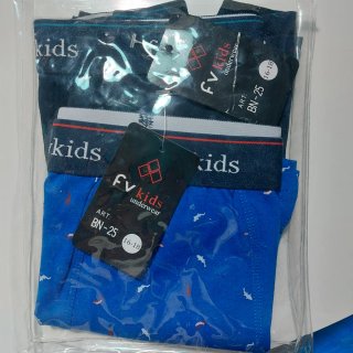 Lote 2 Bóxer nuevos estampados. Fv Kids. 16-18.