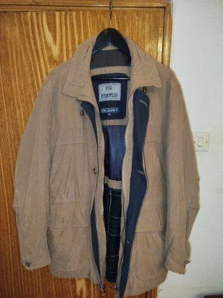 Parka BUC CLOW'S hombre tacto aterciopelado talla