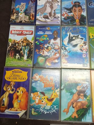 Lotto 12 nastri VHS Disney Classici