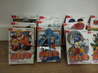 Libro de Naruto Edición Española ( 12 libros)