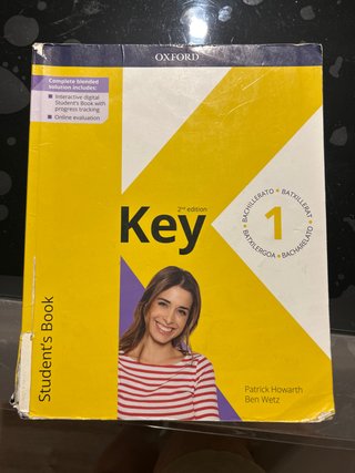 Key Bachillerato 2e 1 Student Book (Spain)