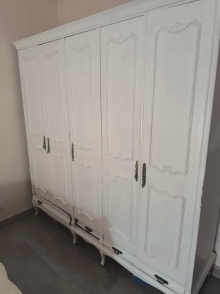 Ropero Blanco Madera