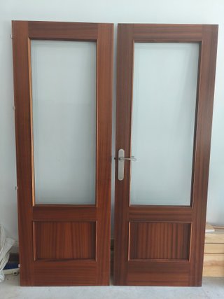 Puertas de Salón Doble Hoja 72,5cm x 2,02metros.