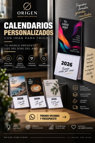 Servicios publicitarios y Ropa personalizada