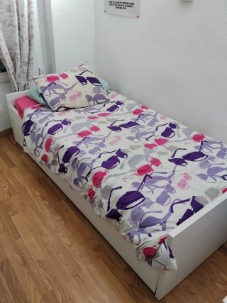 Cama nido elevable a la misma altura