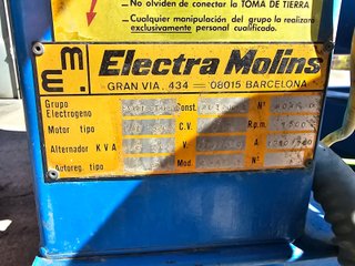 Generador 500 kva, Electra Molins