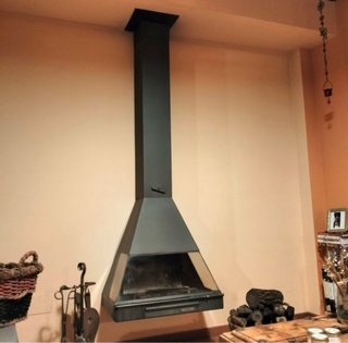 Chimenea de Diseño Metálica