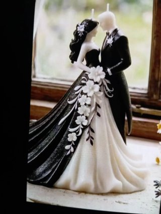Figura Decorativa Pareja Bailando