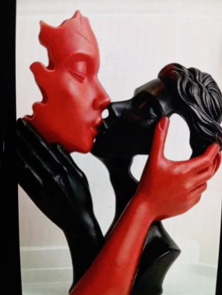 Figura Decorativa Pareja Bailando