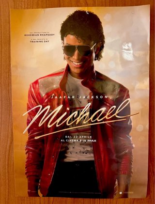 Poster Locandina Film Michael Jackson Jaafar