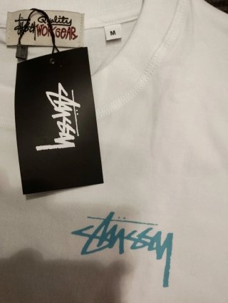 Camiseta Stussy X Nike Blanca