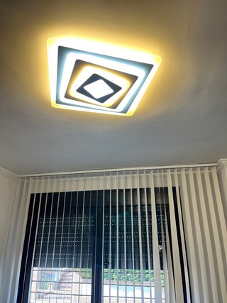 Lámpara de techo moderna diseño cuadrado