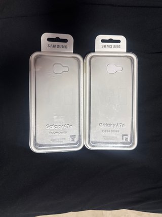 2 Fundas Samsung Galaxy A7 Transparente