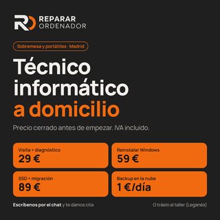 Informático a domicilio: Pc y portátil