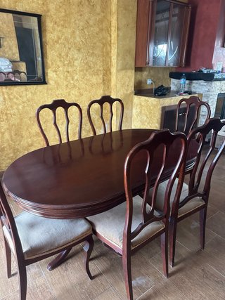 Mesa de Comedor con 6 Sillas