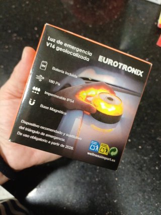 Baliza de emergencia V16 Eurotronix