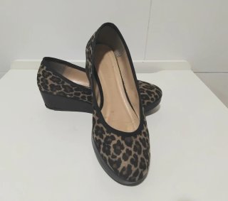 Zapatos Bailarinas con Cuña Talla 37