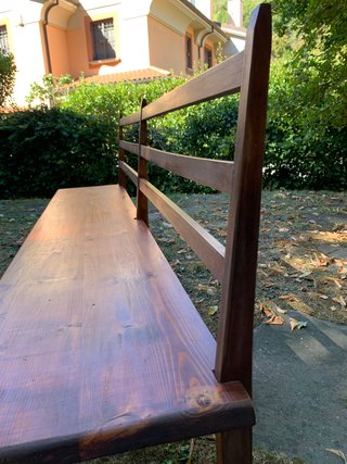 Panca in legno lunga 198 cm