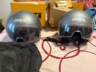 2 Cascos Moto Talla S y L