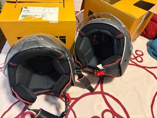 2 Cascos Moto Talla S y L