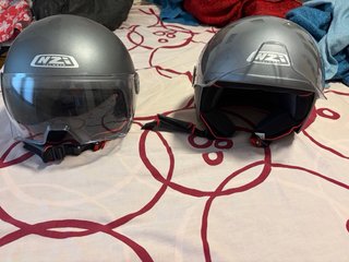2 Cascos Moto Talla S y L