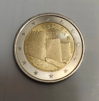 Moneda de 2€ España 2019