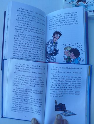 4 livres drôles. Le petit Nicolas. Cédric.Français