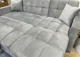 Sofá Cama Kris Gris con Arcón