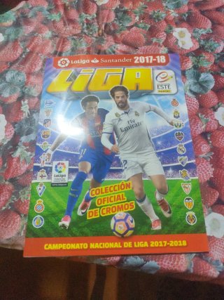 Álbum Cromos Liga Santander 2017-18