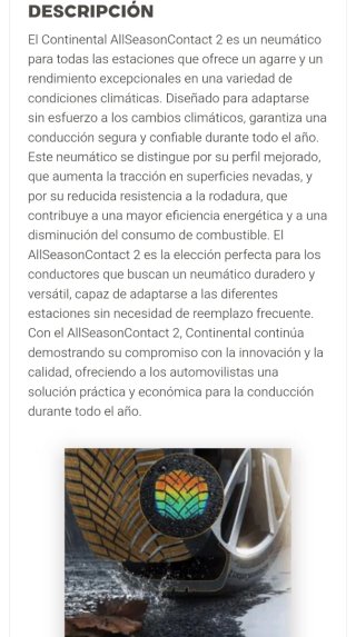 Neumático Continental AllSeasonContact 2