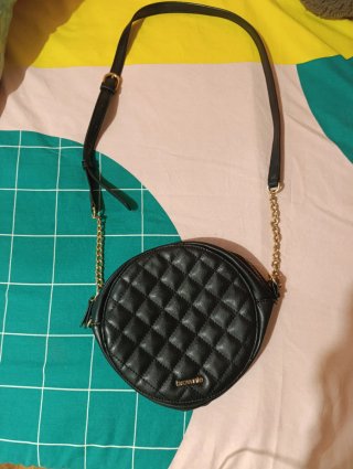 Bolso redondo acolchado Brownie